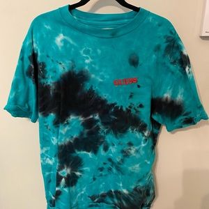 Guess aqua oversized tshirt
